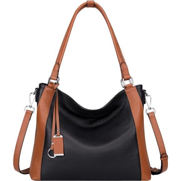 Soft Leather Handbags for Women Shoulder Hobo Bag Large Tote Crossbody Bag